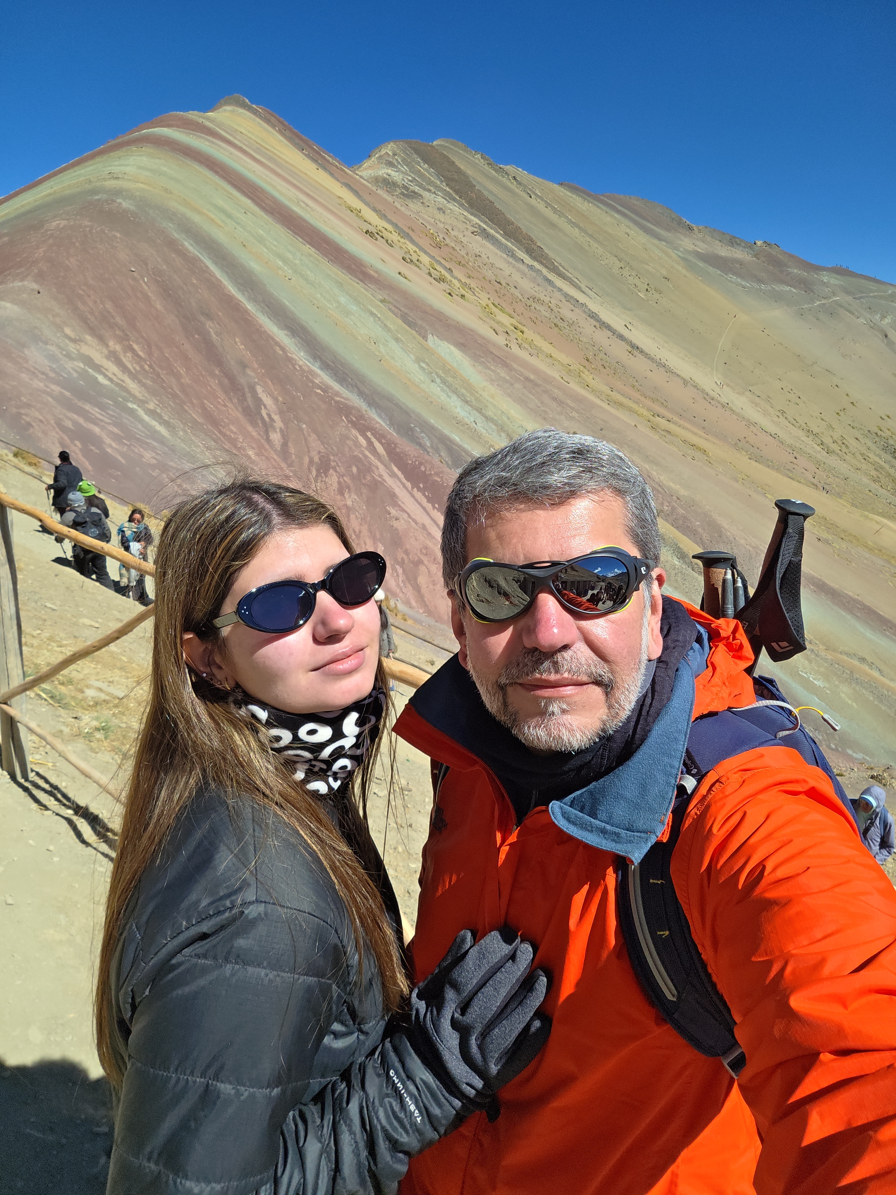 Eu e a Gigi na Vinicunca