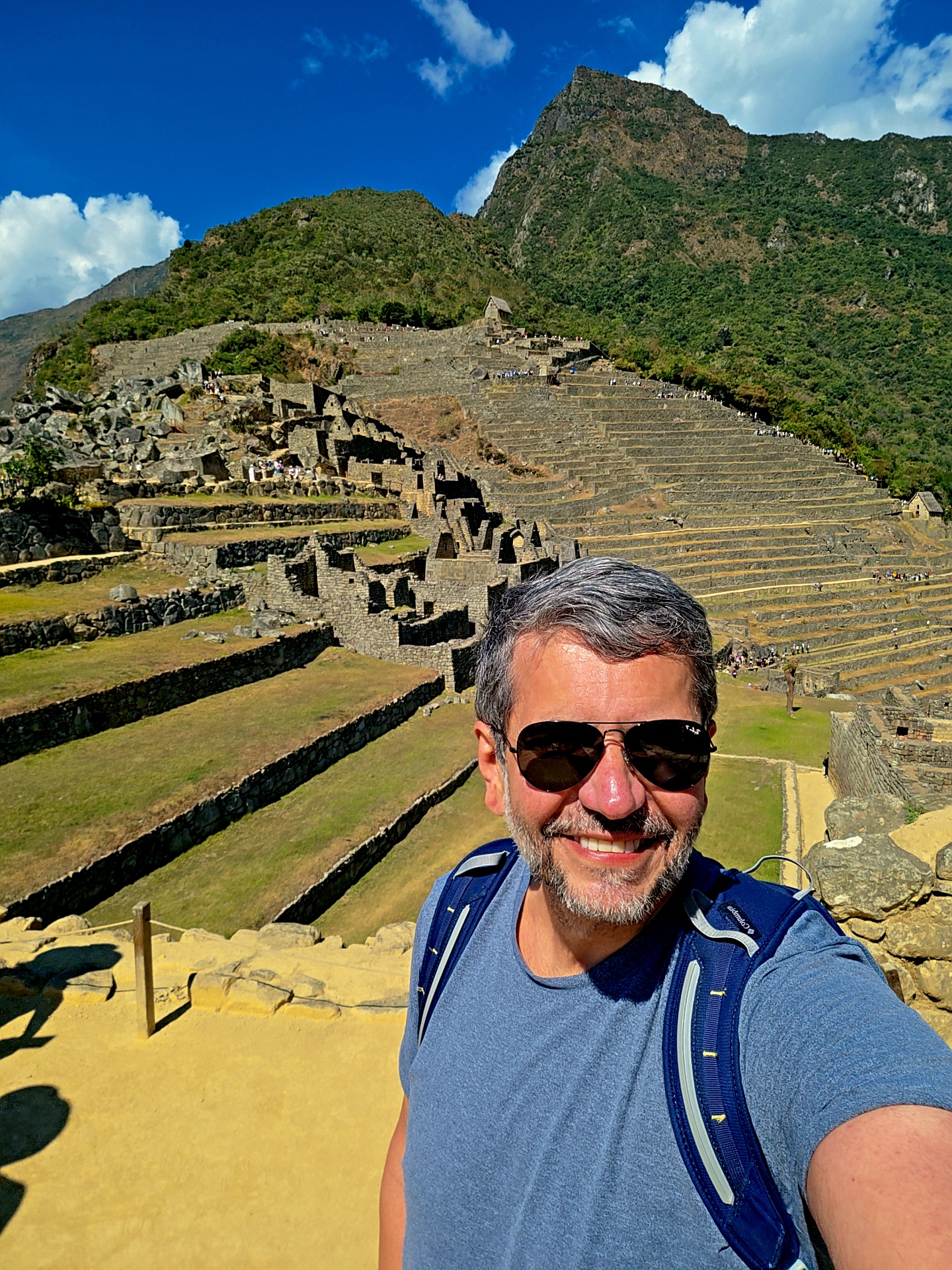 Machu Picchu: os terraços subindo o morro
